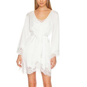 White Lace Robe